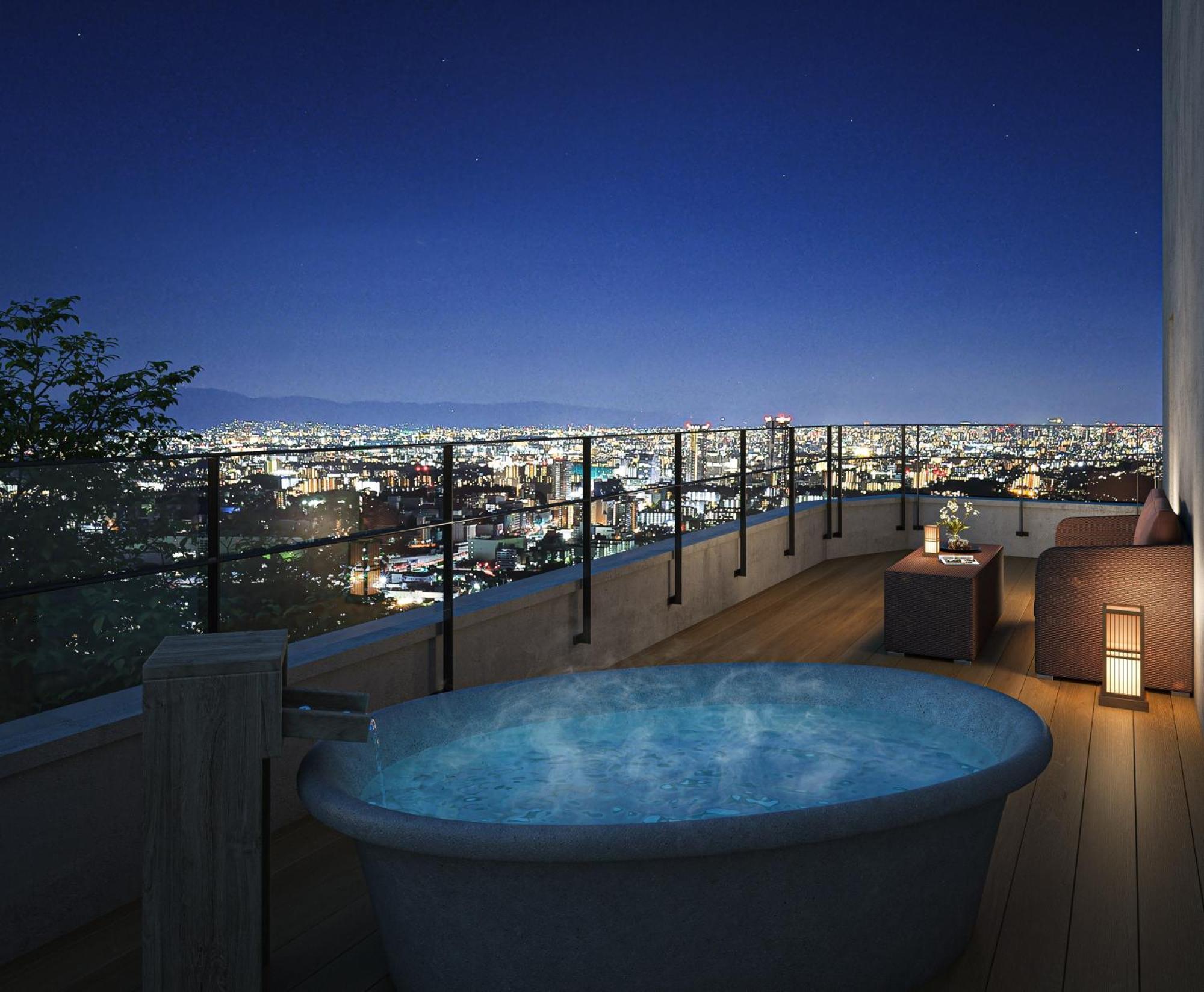 山荘 風の杜 Sanso Kazenomori Hotel Minoh Luaran gambar