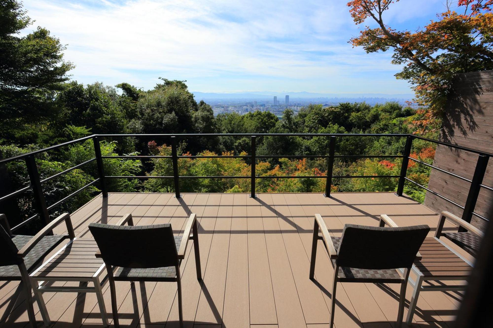 山荘 風の杜 Sanso Kazenomori Hotel Minoh Luaran gambar